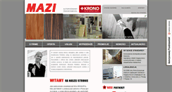 Desktop Screenshot of mazi.pl